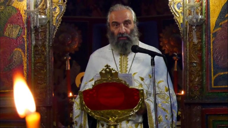 Ο λόγος του πατρός Ειρηναίου για τον Μακεδονικό Αγώνα και αυτοί που «στης ντροπής τα έδρανα καθίσαν»