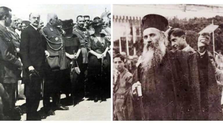 Φως & σκοτάδι στην μικρασιατική τραγωδία: Χρυσόστομος Σμύρνης ο Άγιος της Θυσίας, Αριστείδης Στεργιάδης ο Μοιραίος της Δειλίας