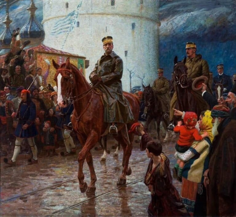 26 Οκτωβρίου 1912, ανήμερα του πολυούχου της πόλης Αγ. Δημητρίου, απελευθερώνεται η Θεσσαλονίκη.
